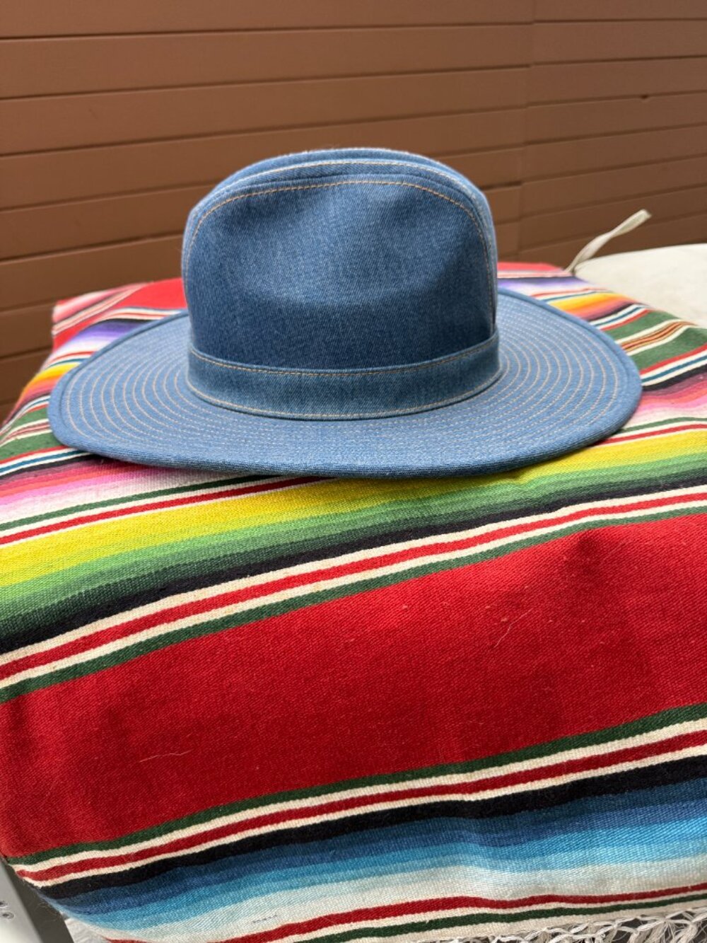 Levi's denim Rodeo Hat Size M - Picture 7 of 11